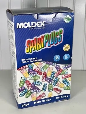 Moldex Spark Plug Ear Plugs - Uncorded - 200 Pairs • $34