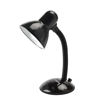 £8.99 • Buy Flexi Table Desk Lamp Adjustable Flexible Neck Home Bed Reading Office With Bulb
