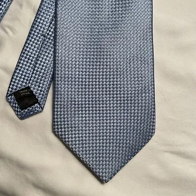 Neck Tie NICOLE MILLER [NEW YORK] Men’s Silk Tie 100% Light Blue VINTAGE • $11