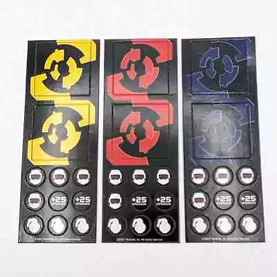 2007 Wizkids Microsoft Actionclix Halo Game Cards Yellow Red Blue Heroclix • £18.31