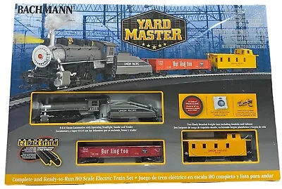 HO Scale Bachmann 761 Union Pacific UP Yard Master Train Set W/Steel E-Z Track • $169.15