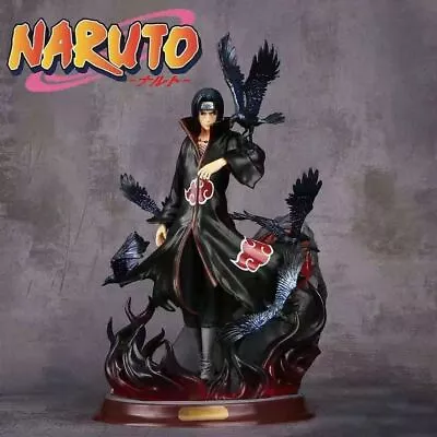 Naruto Anime Figure Uchiha Itachi Pvc Action Figure Toy Collection Model 28cm • $56.78