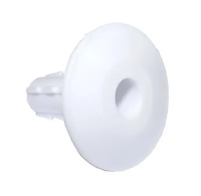 100 X White Single Entry Grommets Aerial Satellite Installation Cable Feed Wall • £11.99