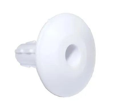 20 X White Single Entry Grommets - Aerial Satellite Installation Cable Feed Wall • £6.69