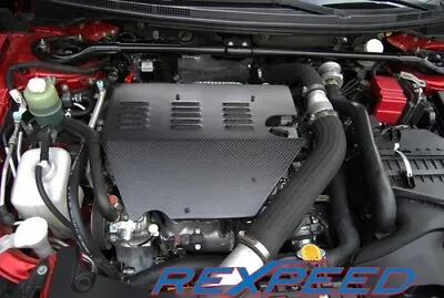 REXPEED Carbon Engine Cover For MITSUBISHI EVO X • $200