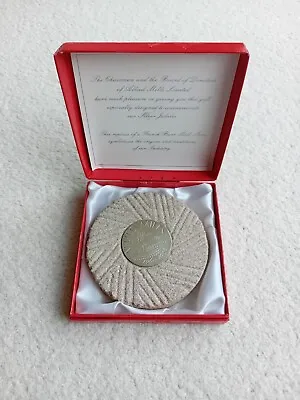 Allied Mills Silver Jubilee Replica French Burr Mill Stone. Boxed Paperweight • £47.50