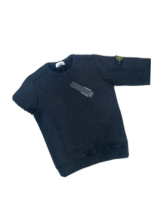 £50 • Buy Stone Island Boys Black Junior Jumper Size 10 Yrs BRAND NEW RRP £125
