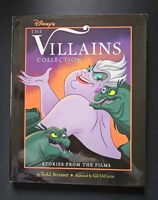 Disneys The Villan Collection HC DJ 1993 By Todd Strasser First Edition • $21.24