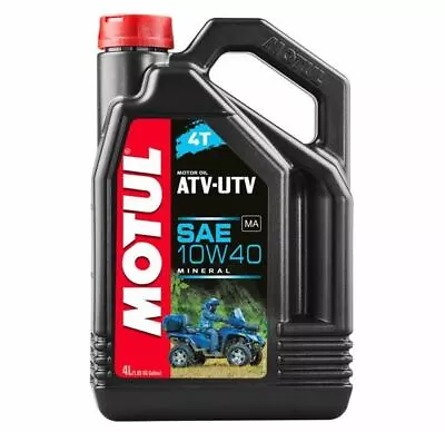 MOTUL - ATV-UTV 4T 10W40 4 Liter 105879 • $45.99