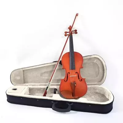 Glarry 4/4 Maple Natural Full Size Acoustic Violin Fiddle With Case Bow Rosin • $44.99