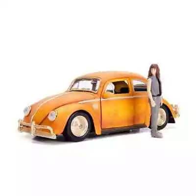 Transformers Bumblebee Movie 1:24 Scale Volkswagen Beetle Die-Cast Metal Vehicle • $44.95