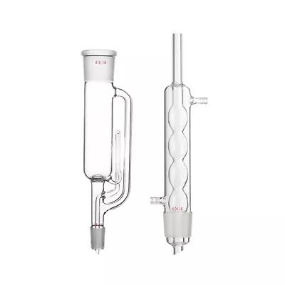 250ml 24/40 Glass Soxhlet Extractor Allhin Condenser And  Body Lab Glassware • $54.99