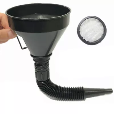 Fueling Funnel For Cars Large Flexible Oil Funnel With Hose For Spill Free Fuel • $8.90