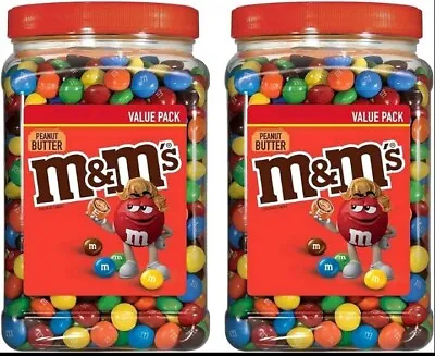 2 Pack M&ms Peanut Butter Jar Bulk • $69.99