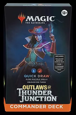 (PREORDER) Outlaws Of Thunder Junction - Commander Deck (Quick Draw) • $44