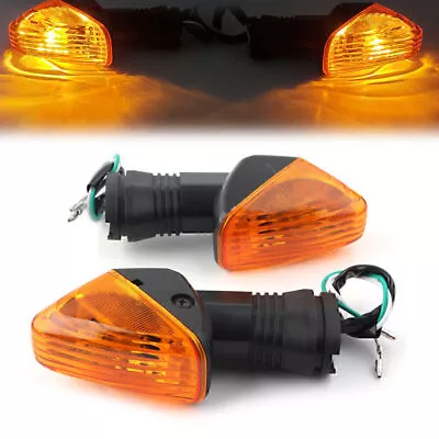 Rear Turn Signal Lights For Kawasaki Ninja ZX-6R 600 636 Z750S KLE 500/650 • £14.81