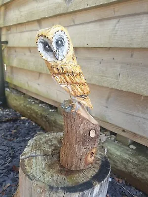 £39.99 • Buy Chainsaw Carved  Owl 