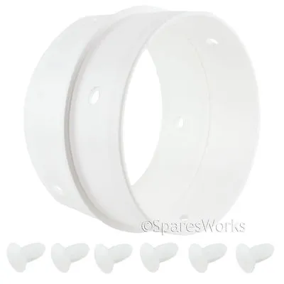 £7.72 • Buy Universal Tumble Dryer Vent Hose Pipe Extension Clip Connector Adapter