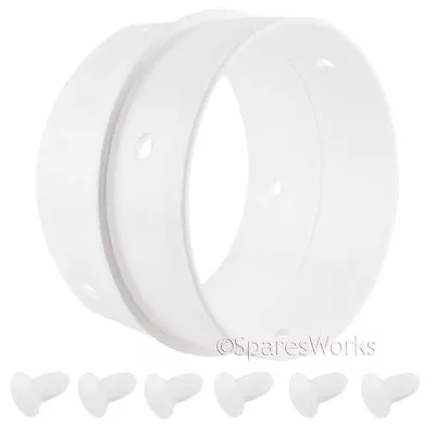 £7.72 • Buy Universal Tumble Dryer Vent Hose Pipe Extension Clip Connector Adapter