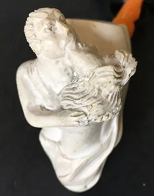 Meerschaum Tobacco Pipe Hugging Couple Figure NOS • $20