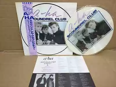 A-HA Scoundrel Club P-13505 JAPAN PICTURE 12” W/OBI 59872 • $37.99