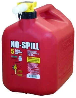 No-Spill 1450 Plastic 5 Gal. Capacity Gas Can (Pack Of 3) • $118.43