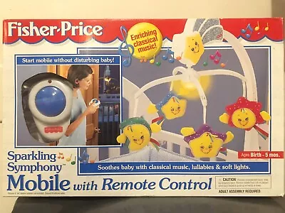 Fisher Price - Sparkling Symphony Mobile With Remote Control • $65.99