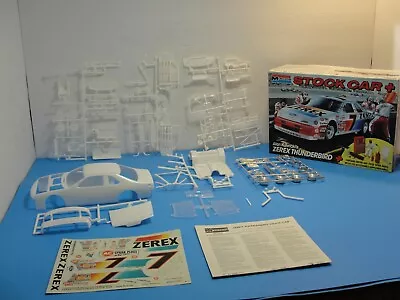 Vintage 1990 MONOGRAM #2908 1:24 Nascar STOCK CAR Alan Kulwicki Model Kit. • $9.99