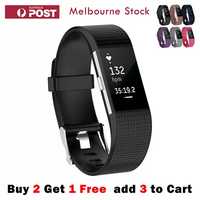 Fitbit Charge 2 Band Replacement Wristband Watch Strap Small Large Sports Bands • $5.58