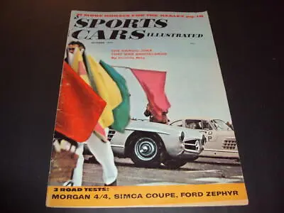 Sports Cars Illustrated Nov 1957 Morgan 4/4 Simca Coupe Ford Zephyr ID:44189 • $10