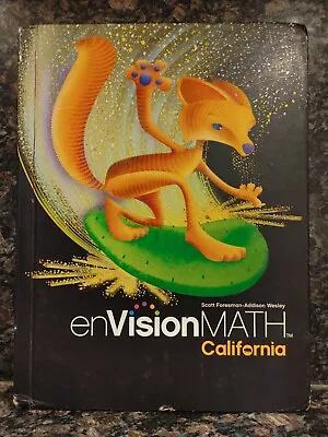 Student Textbook Grade 6 (California EnVision Math) By Randall L Charles Book • $8.88