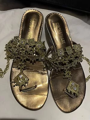 Colin Stuart Chandalier Thong Bronze Sandal Victoria’s Secret • $16.50