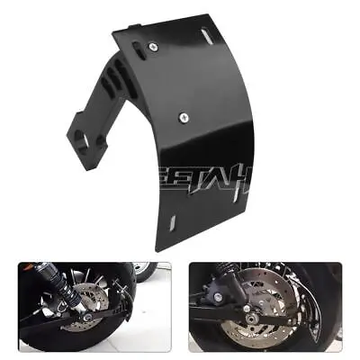 Motorcycle Curved Vertical Side Mount License Plate Holder Bracket  For Harley • $20.99