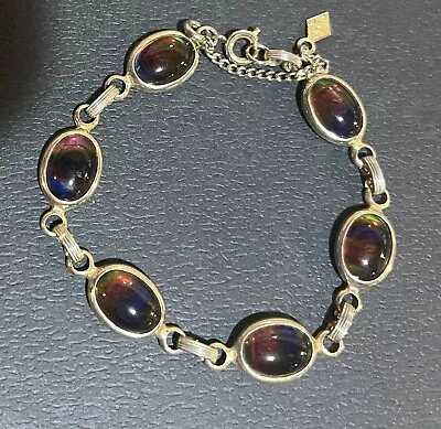 Vintage Sarah Coventry  Harmony  Link Bracelet • $9.90