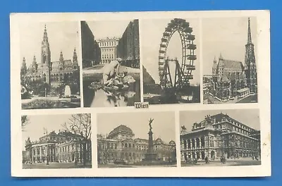 £2 • Buy Wien.vienna,austria.real Photographic Multi View Postcard