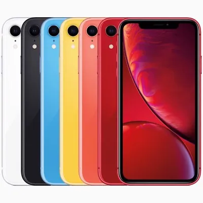 £249.99 • Buy Apple IPhone XR 64GB Multi Colour 6.1  SIM-Free Smartphone With Accessories UK