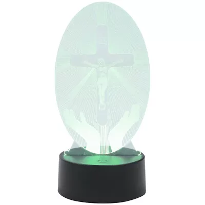 Jesus 3D Night Lamp - Christian Gift For Birthday Or Table Decoration- • £14.75