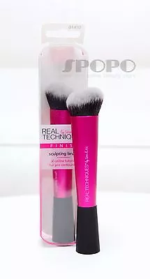 Real Techniques Sam & Nic Chapman Sculpting Kabuki Brush #1432NP 100% Authentic • $14.25