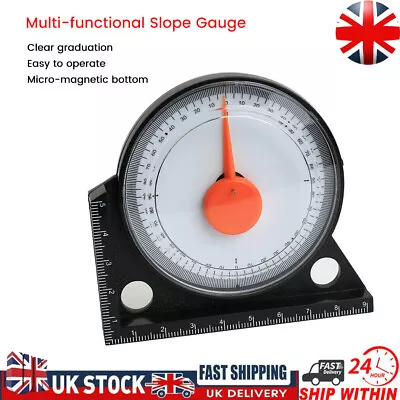 Magnetic Digital Protractor Meter Angle Finder Gauge Dial Inclinometer Measuring • £6.69