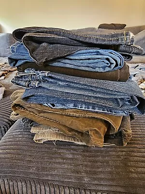 Lot Of 34x34 Jeans/Corduroy Levi's Lucky Banana Republic • $7.02