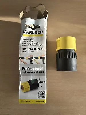 Karcher Pressure Washer Quick Release Coupling For HD HDS Machines 64014580 • £70