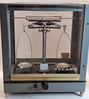 VOLAND Model 200 Precision Balance Scale Cased Scientific Laboratory Scale USA • $174.99
