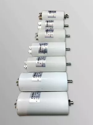 Universal Microfarad Start Run Motor Capacitors MFD 1.5UF - 80UF Spade Capacitor • £5.51