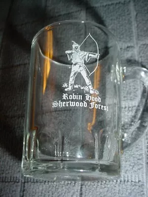 Vintage Robin Hood Sherwood Forest Mini Glass Mug • $7.75