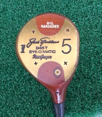 Vintage MacGregor 945T Jack Nicklaus Eye-O-Matic Persimmon 5 Wood • $119.98