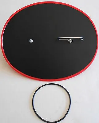  Honda Xr75 Xr 75 Vintage Red/ Black Raised Edge Front # Plate Complete • $112