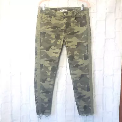 ZARA Skinny Ankle Jeans Camouflage Camo • $30