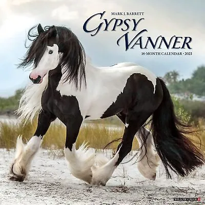 $15.95 • Buy Gypsy Vanner Horse - 2023 Wall Calendar - Brand New - 26236