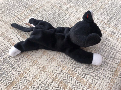 £8 • Buy Ty Beanie Babies Zip The Black Cat New With Tags 