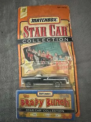 Vintage Matchbox Star Car Collection Brady Bunch 55 Chevy Convertible Black • $1